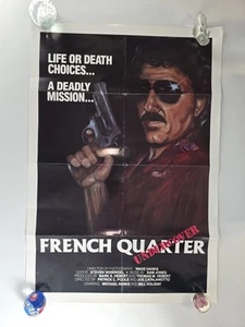 French Quarter Undercover 30x21 - RARE Original Movie Poster - Davison - Mayo - Bild 1 von 16