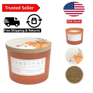 Artisan 12oz Pumpkin Clove Scented Candle - Perfect Gift for Fall Occasions - Picture 1 of 10