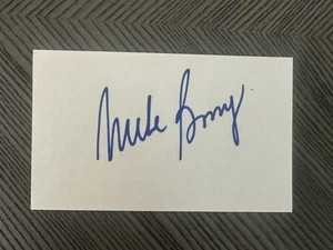 Mike Bossy Signed Postcard Autograph Auto- Free Shipping (USA Only) - Picture 1 of 3