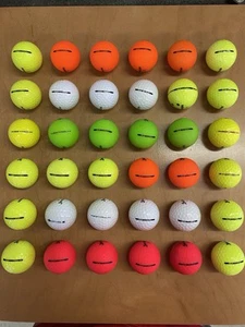 36 Srixon Soft Feel Colored Used Golf Balls - Picture 1 of 4