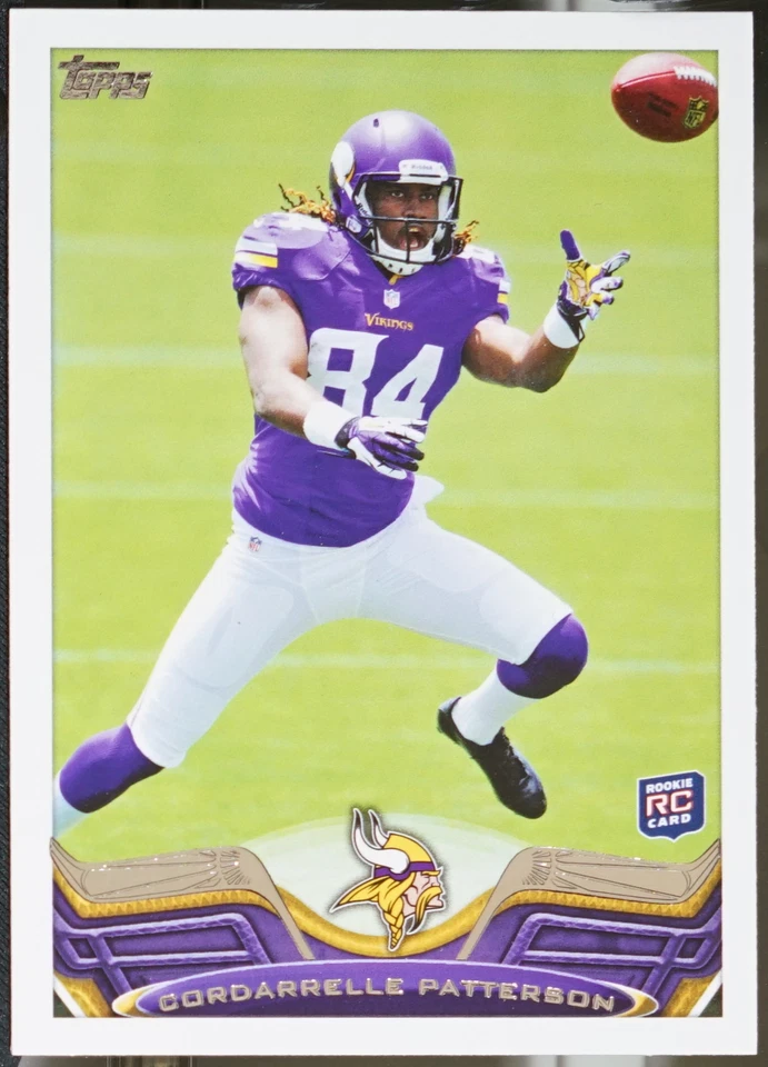 2013 Topps Chrome - Refractors Football Cordarrelle Patterson #19 NM - Image 1 of 1