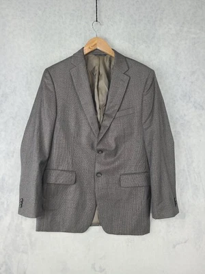Banana Republic Blazer Mens 38S Brown Modern Fit Wool Two Button Sport Coat - Image 1 of 4