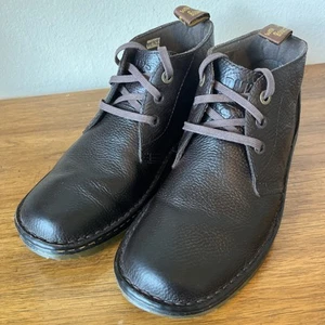 Dr. Martens Industrial Men’s Size 10 Air Wair Brown Leather Work Boots - Picture 1 of 12