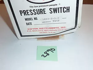 INTERRUPTOR DE PRESIÓN DWYER 1823-2-2-S - Imagen 1 de 1