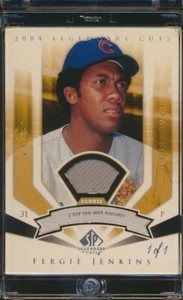 2004 SP Legendary Cuts #38 Fergie Jenkins Jersey Cubs #1/1 - Bild 1 von 1