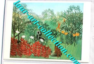 Postcard cp - painting painting, rousseau: tropical forest, 19th century - GD PALAIS - Picture 1 of 1