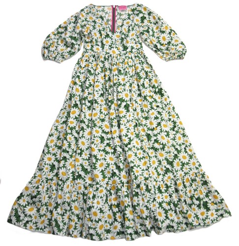 Abito nuovo con etichette Kate Spade New York Bodega midi in cortile margherita cotone floreale 2