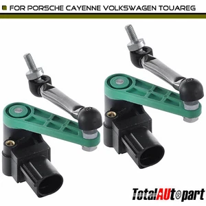 2x Ride Height Level Sensor for Porsche Cayenne Volkswagen Touareg 11-18 Rear - Picture 1 of 8