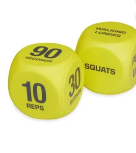 Dados de Ejercicio (6 Caras) - Juego para Grupo, Pareja Fitness y Clases de Ejercicio - - Imagen 1 de 4