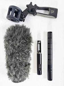 Sennheiser ME66 Shotgun Mikrofon & K6 Leistungsmodul & Rycote Softie & Griff - Bild 1 von 14