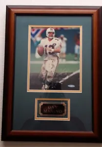 DAN MARINO UDA UPPER DECK AUTHENTICATED SIGNED 8X10 PHOTO AUTOGRAPHED DOLPHINS - Picture 1 of 5
