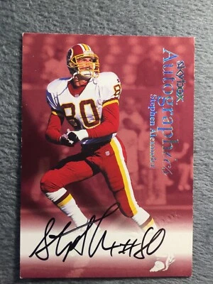 1999 Fleer/Skybox Autographics Certified Autograph Stephen Alexander - Image 1 of 2