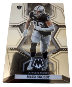 2022 Panini Mosaic NFL Football Card #119 Maxx Crosby Las Vegas Raiders (U - Bild 1 von 2