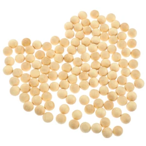 300 Pcs Children's Painting Handmade Beads Round Wood Unfinished Wooden Balls - Picture 1 of 12