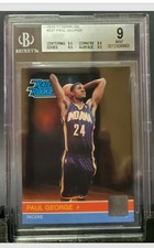 2010-11 Donruss Rated Rookie Paul George RC 9 Mint #237 HTF Clippers PG13