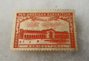 1901 Estampilla de Cenicienta de la Exposición Panamericana de Búfalo Nueva York - AGRÍCOLA - Imagen 1 de 3