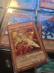 yugioh Volcanic Rocket FOTB-EN000 Secret Rare unlimited Edition - Picture 1 of 6