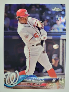 Victor Robles 2019 Topps Chrome Update #22 Rookie Card Washington Nationals - Picture 1 of 1