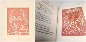 Phoenix Turtle Shakespeare 1944 Gischia Illustrator Folio LE 147/250 Book French - Picture 1 of 11