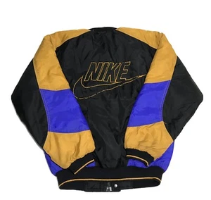 Vintage 90s Nike swoosh Youth Boys Jacket Coat size M 22 x 22 - Picture 1 of 5