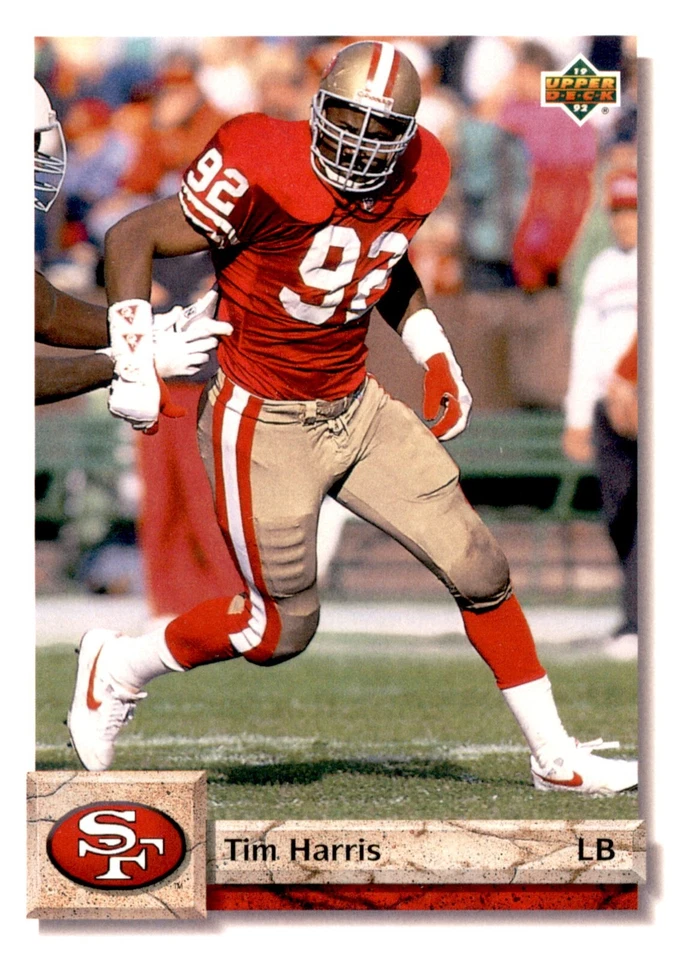 S3R10: 1992 Upper Deck Football Card Pick 245-456 .99-$1.50 - Image 1 of 1