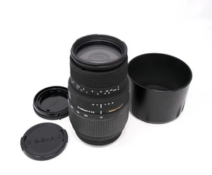 Sigma 70-300mm f/4-5.6 DG Telephoto Zoom Lens for Sony A Mount DSLR Cameras - Picture 1 of 7