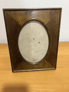 Vintage Beautiful Oval Large Wood Picture Frame - Picture 1 of 5