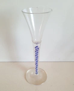 Josephinenhutte Colour Opaque Twist Toasting Glass c1900 - Picture 1 of 7