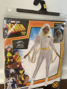 Marvel X-Men '97 Storm Jumpsuit Cape Costume Cosplay Halloween size S 2-4 - Picture 1 of 3
