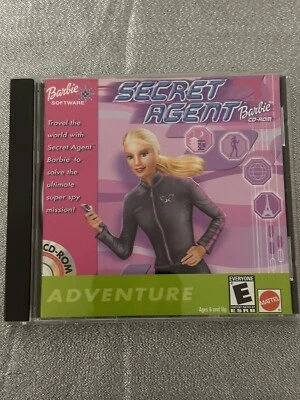 Secret Agent Barbie Game CD-ROM PC 2001 Win 95/98/2000/Me Excellent Cond - Image 1 of 4