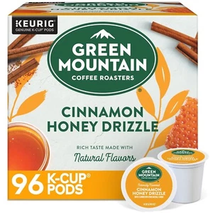 Green Mountain Coffee Roasters Cinnamon Honey Drizzle,K-Cups, 96-Count - Picture 1 of 4