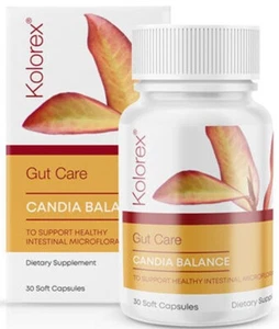 Kolorex® Cuidado Intestinal Candia Balance Cápsulas Suaves 30 con Hierba Horopito - Imagen 1 de 1