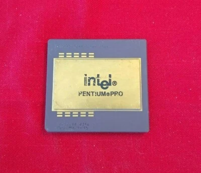Intel Pentium Pro 200 MHz 256K KB80521EX200 SU104 ✅ Very Very Rare Vintage Works - Image 1 of 2