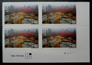 C138 MNH 2001 60c Acadia National Park PB Scenic Landscapes Acadians Cajuns Dorr - Picture 1 of 1