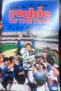 Thomas Ian Nicholas Signed Rookie of the Year 11x17 Poster PSA DNA COA Quote ROY - Picture 1 of 1