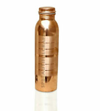 Handmade Copper Water Drinking Bottle Tumbler Ayurvedic Health Benefits 1000ML