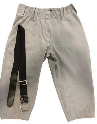 Pantalones ADIDAS Unisex Gris Softbol Lanzamiento Rápido Talla XL (46-48) Con Cinturón Negro Foto 1 de 4