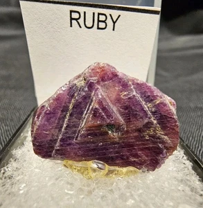 Ruby Specimen From Zomba Malawi Gem Crystal Mineral Specimen Great Gift - Picture 1 of 10