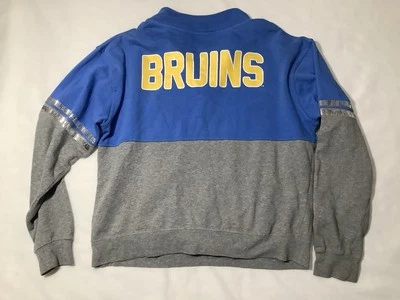Suéter UCLA Bruins Coliseo Grande Azul Media Cremallera Pullover Mujer Polar Foto 1 de 4