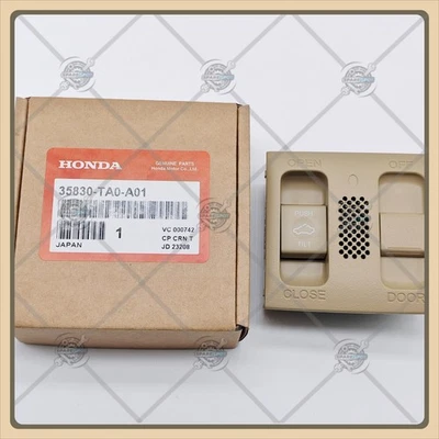 Sunroof Map Light Switch Assembly Gray for Honda Accord Civic CR-V Acura TSX NEW - Image 1 of 4