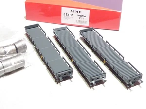 ACME HO 45131 FS 3 teiliges Set 4achsiger Schwerlastwagen beladen grau NEU OVP - Picture 1 of 3