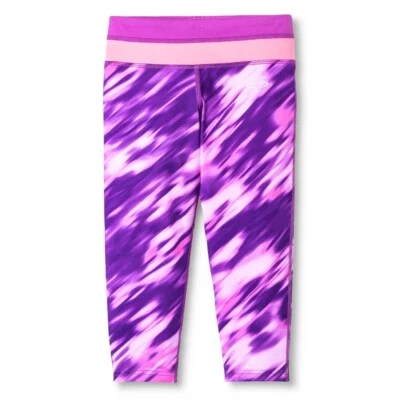 049X05 Champion P9735 C9 Girls Performance Duo Dry Capri MD Multi - Image 1 of 3