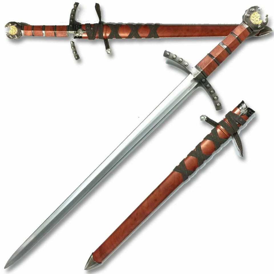 NIGHT TEMPLAR ONE HAND MINI SWORD 23 " OVERALL BROWN - Image 1 of 1