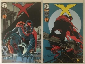 Dark Horse X 2 Comic lot issues # 1 and 2 1994 VF/NM Grade - Picture 1 of 1