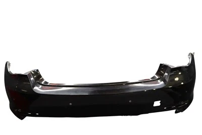 09-12 BMW 750i 750Li Conjunto de cubierta de parachoques inferior trasero Panel de ajuste Negro OEM Foto 1 de 4