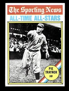 1976 Topps #343 Pie Traynor NM Condition - Picture 1 of 2