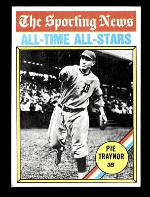 Pie Traynor 1976 Topps #343 estado casi nuevo Foto 1 de 2
