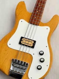 Rickenbacker 1975 3001 MG VINTAGE Natural Electric Bass Guitar with Hard Case - Picture 1 of 10