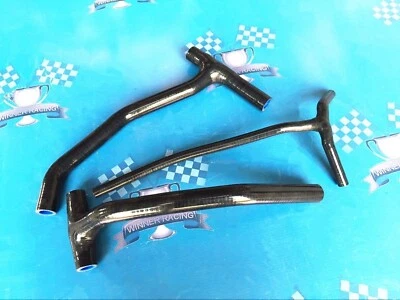 Manguera de radiador de silicona NEGRA PARA HUSQVARNA TE610/570/410;TC610/570;SM610R/S Foto 1 de 4