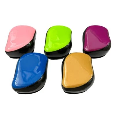 Compact Detangling Wet Dry Hair Brush Comb Gentle Detangle Stocking Filler Gift